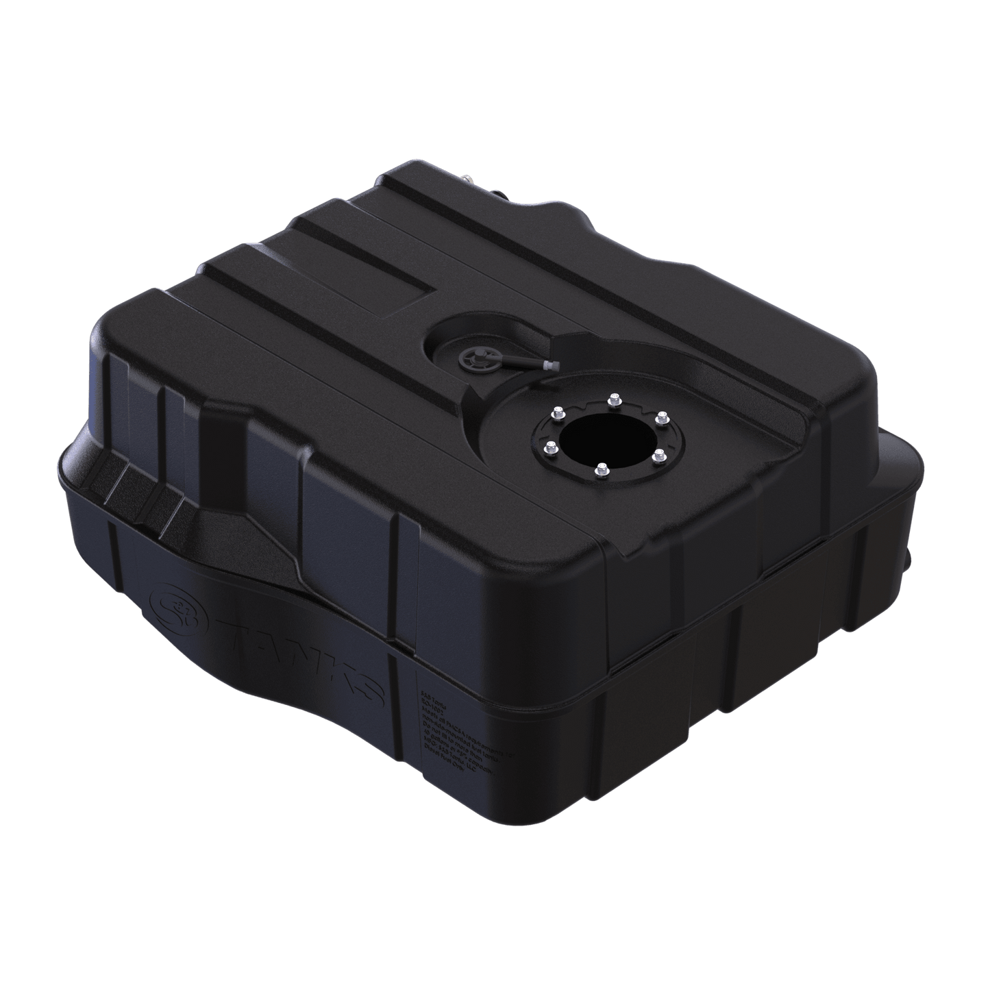 40 Gallon, After Axle, Replacement Fuel Tank 2000-10 Ford Powerstroke 7.3L, 6.0L, 6.4L Cab Chassis - S&B