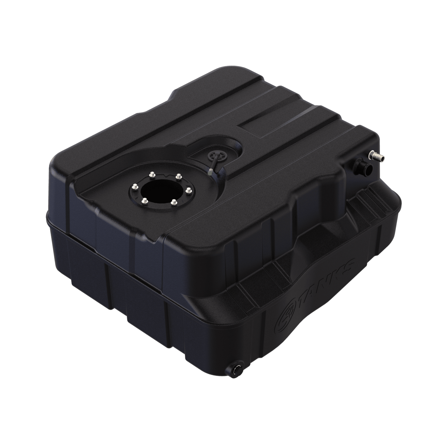 40 Gallon, After Axle, Replacement Fuel Tank 2000-10 Ford Powerstroke 7.3L, 6.0L, 6.4L Cab Chassis - S&B
