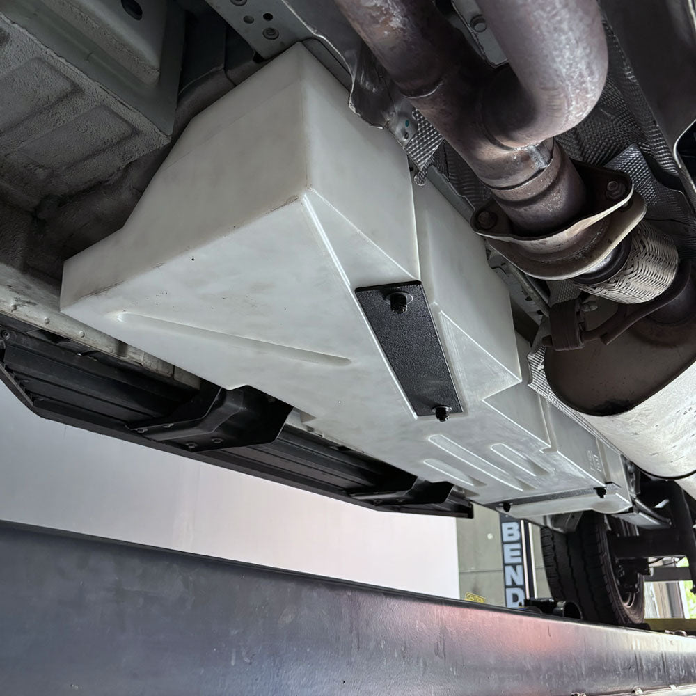 20 Gallon Passenger Side Undercarriage Fresh/Grey Water Tank for 2015-2025 Ford Transit 148" & 148" EXT