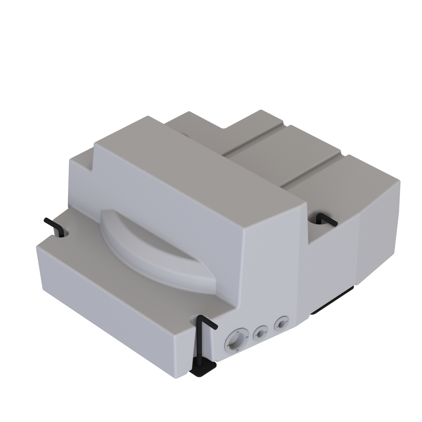 25 Gallon Spare Tire Replacement Fresh/Grey Water Tank For 2015-2025 Ford Transit 130", 148" & 148" EXT