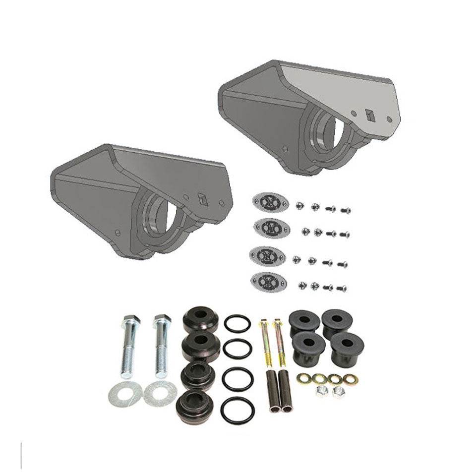 Weld-On Under Frame Traction Bar Mount - S&B