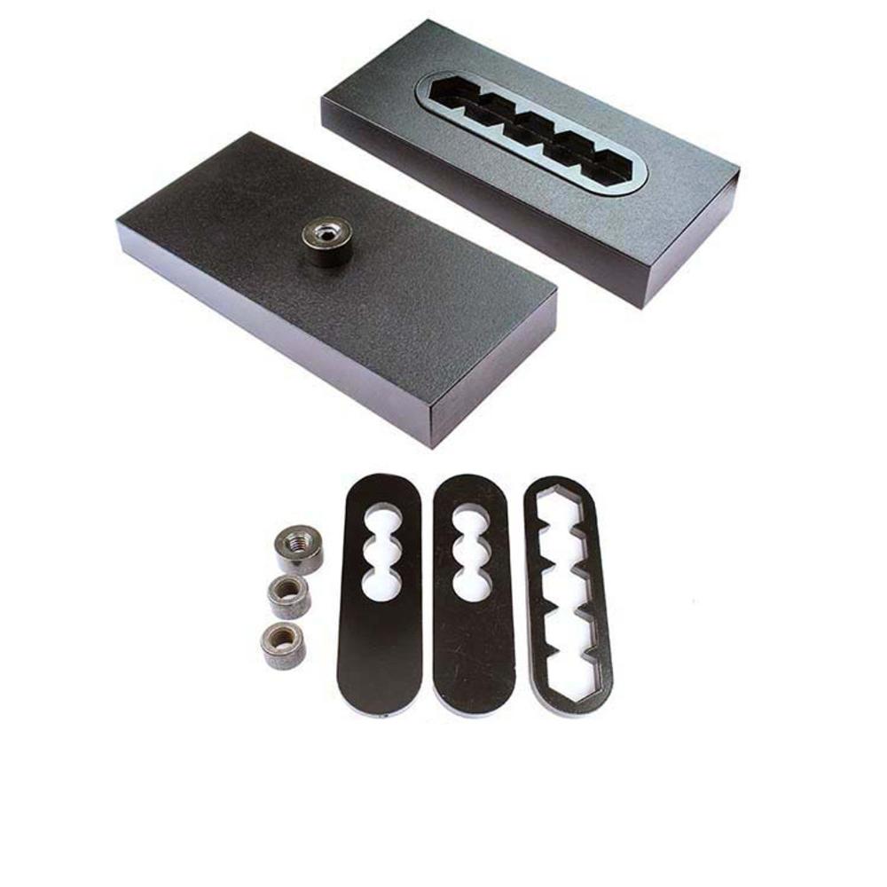 7/8" Billet Steel, 2.5 Degree Lift Block