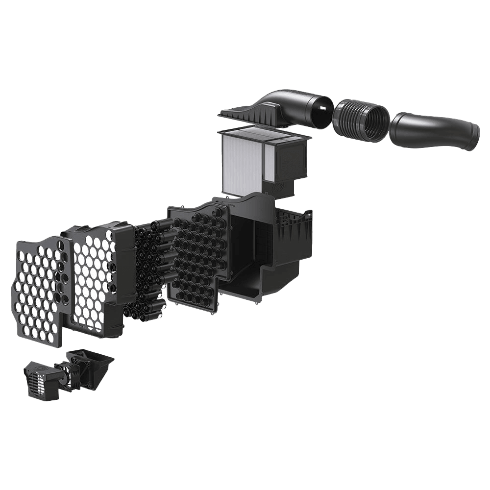 Truck Particle Separator for 2017-2019 Ford Powerstroke 6.7L - S&B