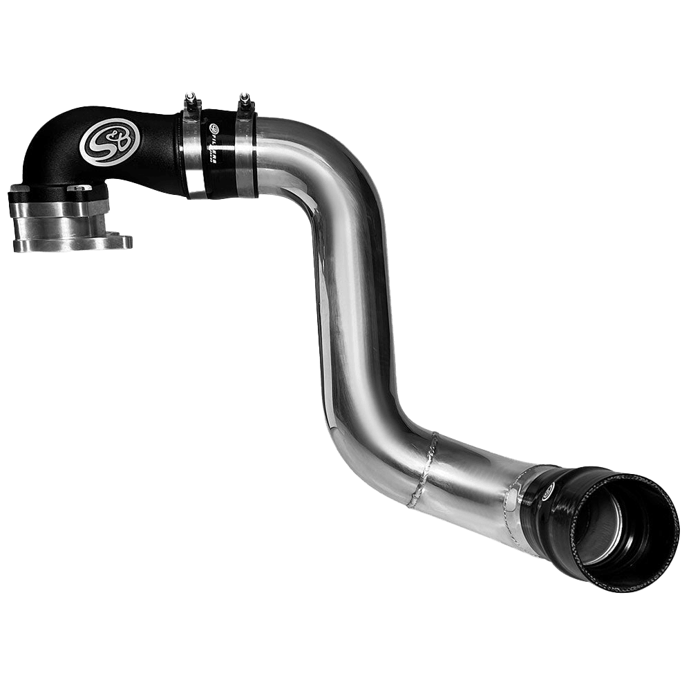 Intake Elbow with Cold Side Intercooler Piping & Boots for 2005-2007 Ford Powerstroke 6.0L - S&B