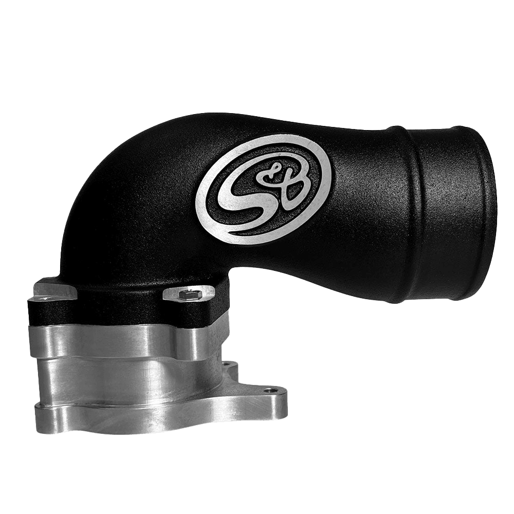 Intake Elbow with Cold Side Intercooler Piping & Boots for 2005-2007 Ford Powerstroke 6.0L - S&B