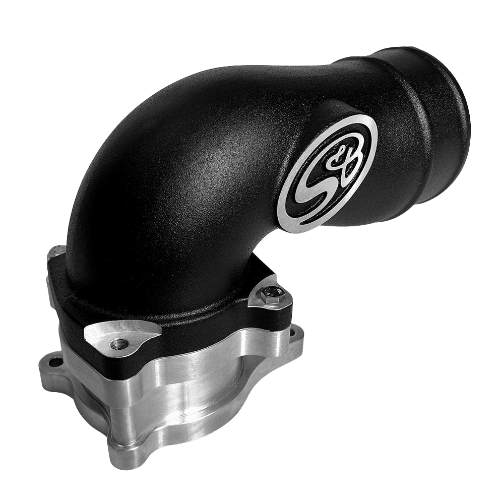 Intake Elbow with Cold Side Intercooler Piping & Boots for 2005-2007 Ford Powerstroke 6.0L - S&B