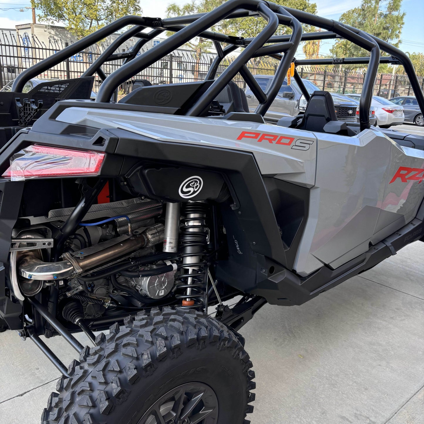 Particle Separator (Wheel Well Mounted) for 2022-2024 Polaris Turbo R, 2020-2025 RZR Pro XP, 2025 RZR Pro S - S&B