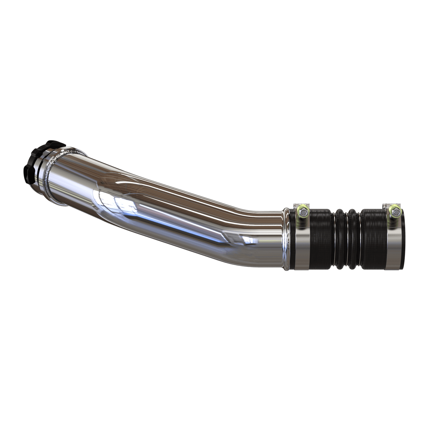Hot Side Intercooler Pipe for 2016-2024 Ford Powerstroke 6.7L - S&B