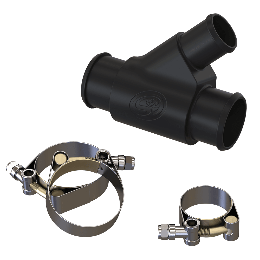 Aluminum Coolant Y-Pipe For 2013-2015 Dodge Ram Cummins 6.7L (Dual Radiator) - S&B