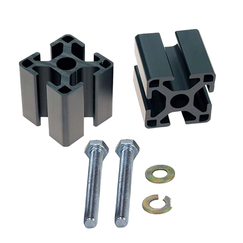S&B 1" Aluminum Bump Stop Relocation Bracket with a white background