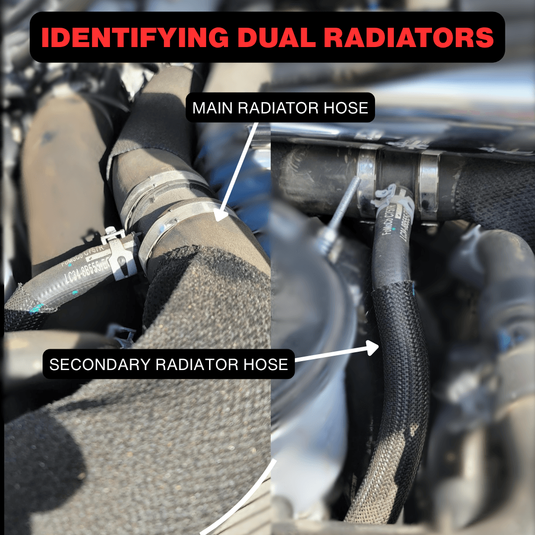 Upper Coolant Pipe For 2017-2025 Ford Powerstroke 6.7L - S&B
