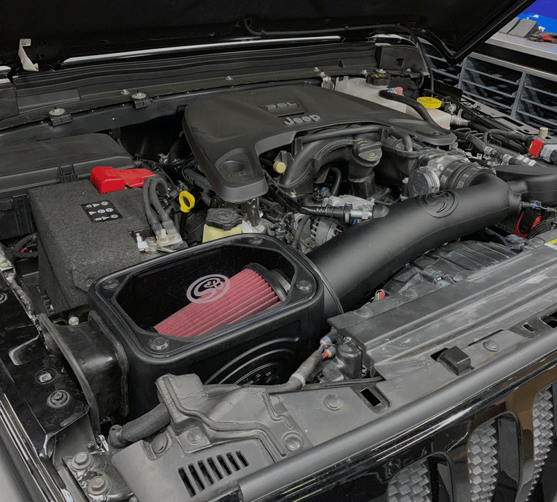 Cold Air Intake for 20182024 Jeep Wrangler / Gladiator 3.6L S&B