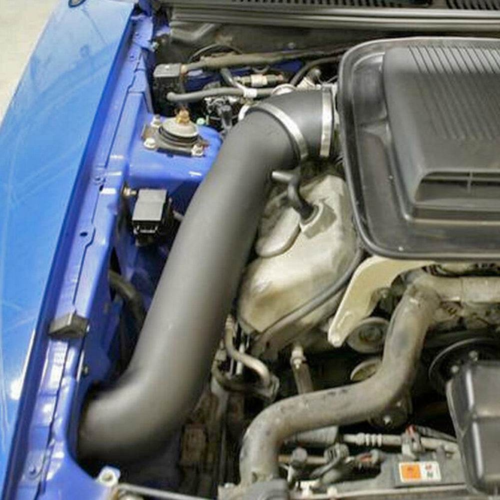 JLT Cold Air Intake for 2003-2004 Mach 1 - S&B installed in the engine compartment of a vehicle.