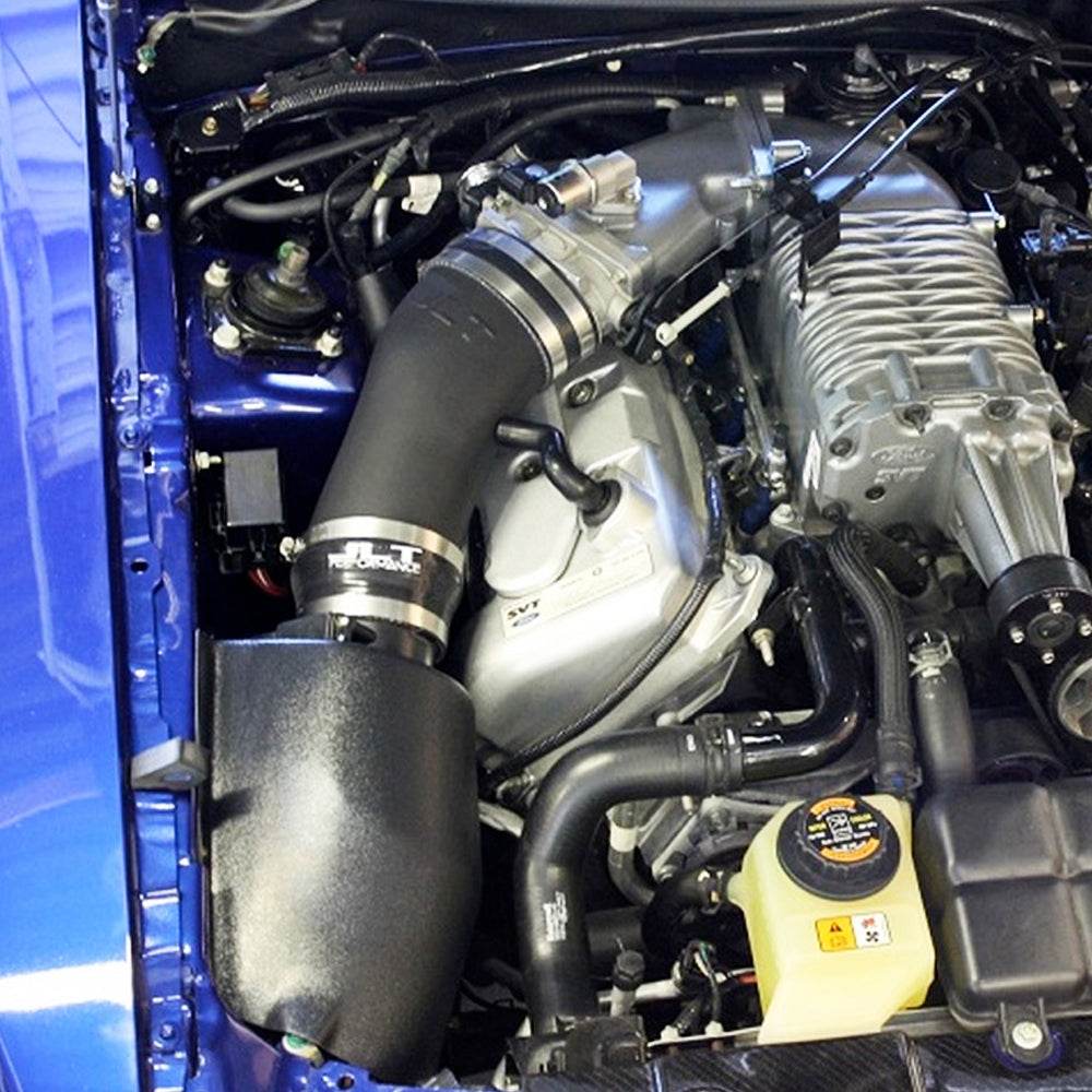 JLT Ram Air Intake For 2003-2004 SVT Cobra - S&B installed in the engine compartment of a vehicle