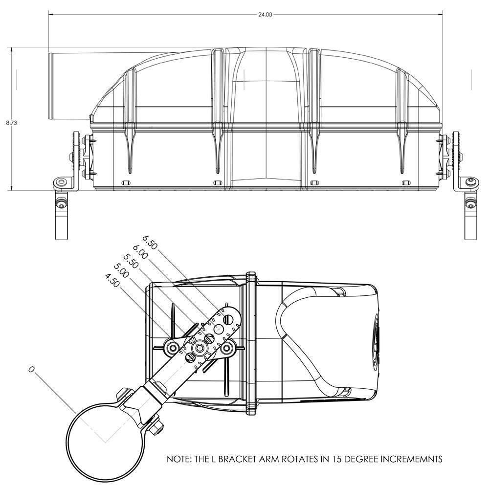Particle Separator for 2014-2023 Polaris RZR XP 1000 - S&B