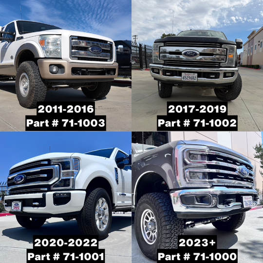 
  Super Duty Low-Profile Valances
