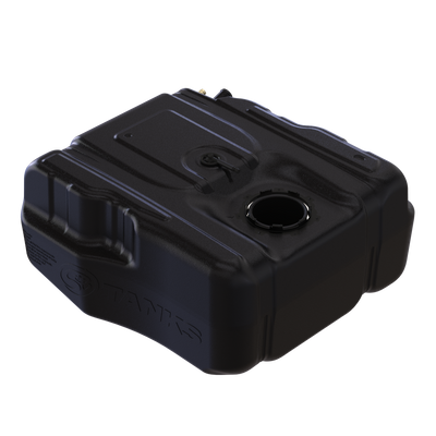 S&B 40 Gallon (After Axle) High-Capacity Fuel Tank for 2011-2016 Ford F250, F350, F450, F550 Powerstroke 6.7L, Cab Chassis