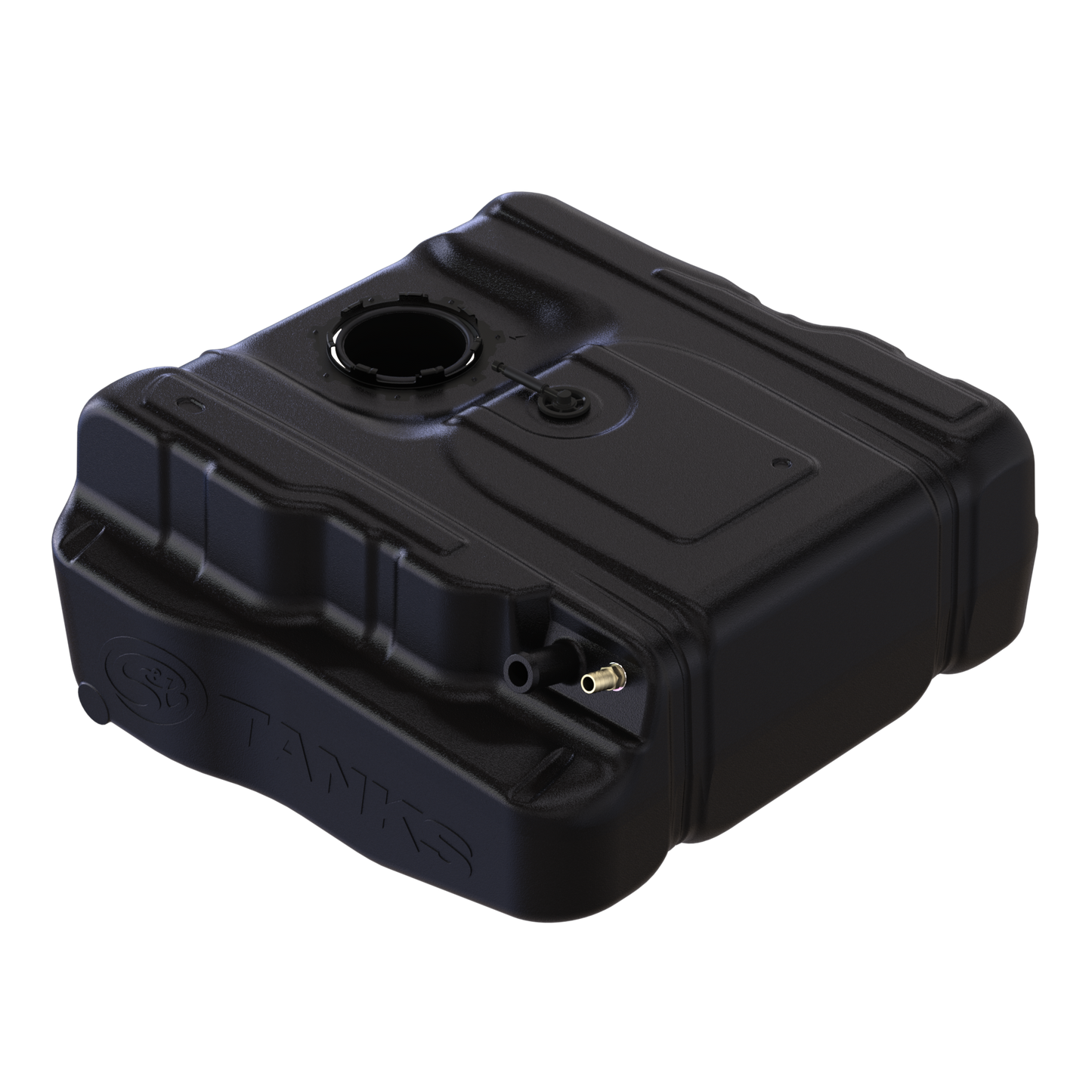 S&B 40 Gallon (After Axle) High-Capacity Fuel Tank for 2011-2016 Ford F250, F350, F450, F550 Powerstroke 6.7L, Cab Chassis