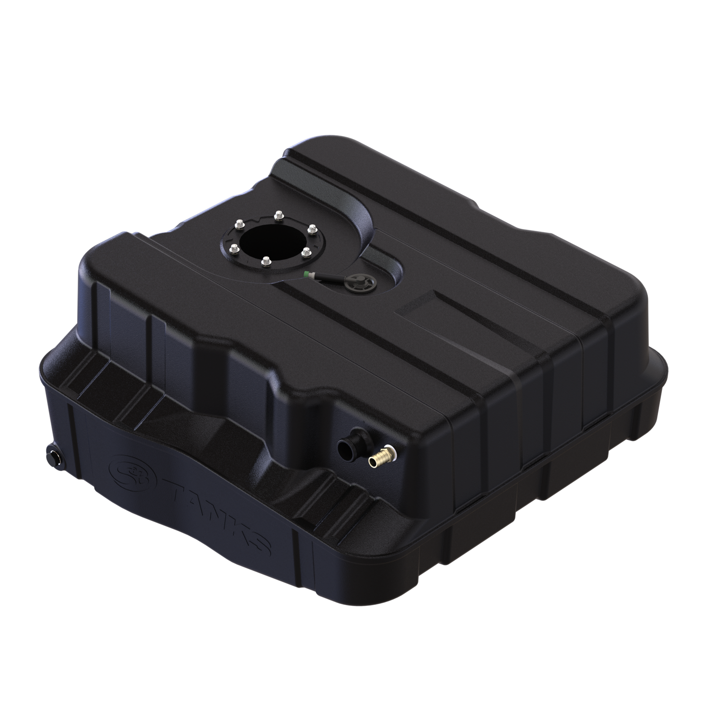 S&B 40 Gallon (After Axle) High-Capacity Fuel Tank 2000-2010 Ford Powerstroke 7.3L, 6.0L, 6.4L Cab Chassis