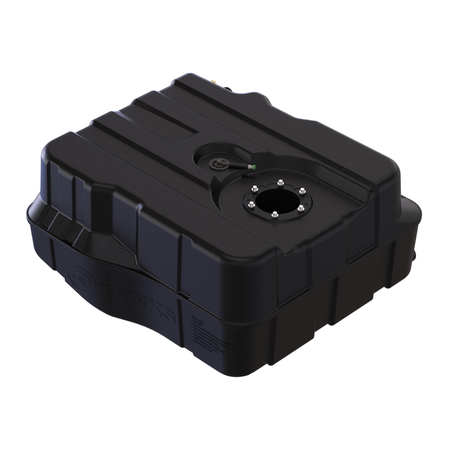 S&B 40 Gallon (After Axle) High-Capacity Fuel Tank 2000-2010 Ford Powerstroke 7.3L, 6.0L, 6.4L Cab Chassis