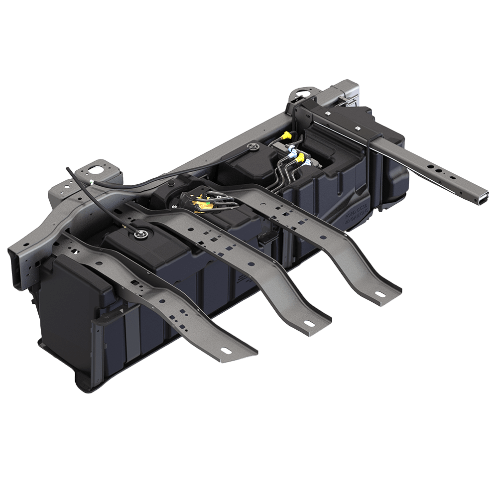 S&B 60 Gallon High-Capacity Fuel Tank for 2017-2026 Ford Powerstroke 6.7L Crew Cab Short Bed