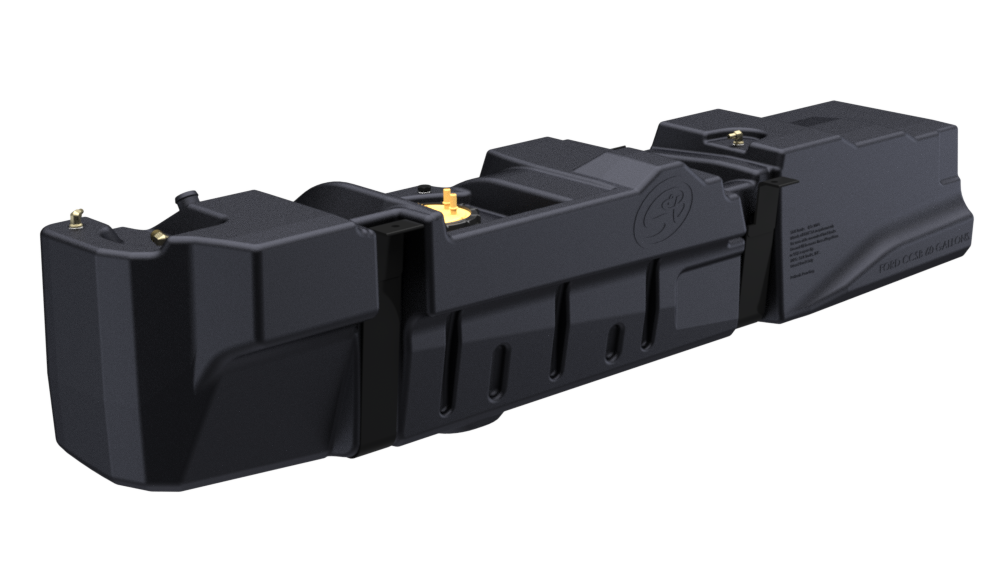 S&B 60 Gallon High-Capacity Fuel Tank for 1999-2007 Ford F250, F350 Powerstroke 7.3L, 6.0L Crew Cab Short Bed
