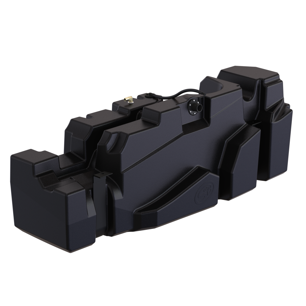 S&B 56 Gallon High-Capacity Fuel Tank for 2024-2026 GM Duramax 6.6L Crew Cab Short Bed