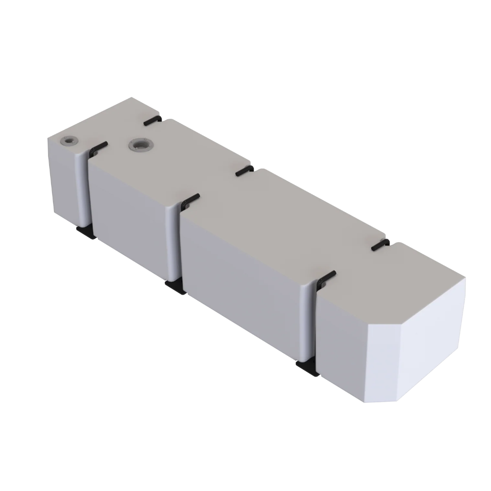 22 Gallon Driver Side Undercarriage Fresh Water Tank 2007-2025 Mercedes Sprinter 144" & 170" Wheelbase