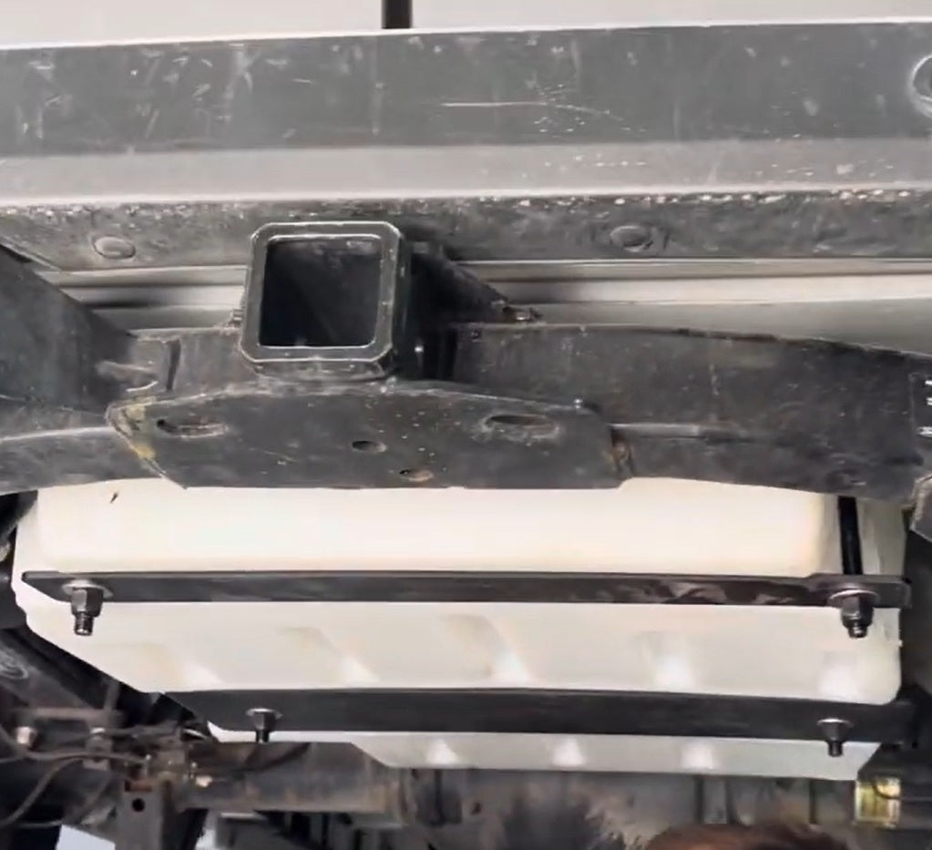 25 Gallon Spare Tire Replacement Fresh/Grey Water Tank For 2015-2025 Ford Transit 130", 148" & 148" EXT