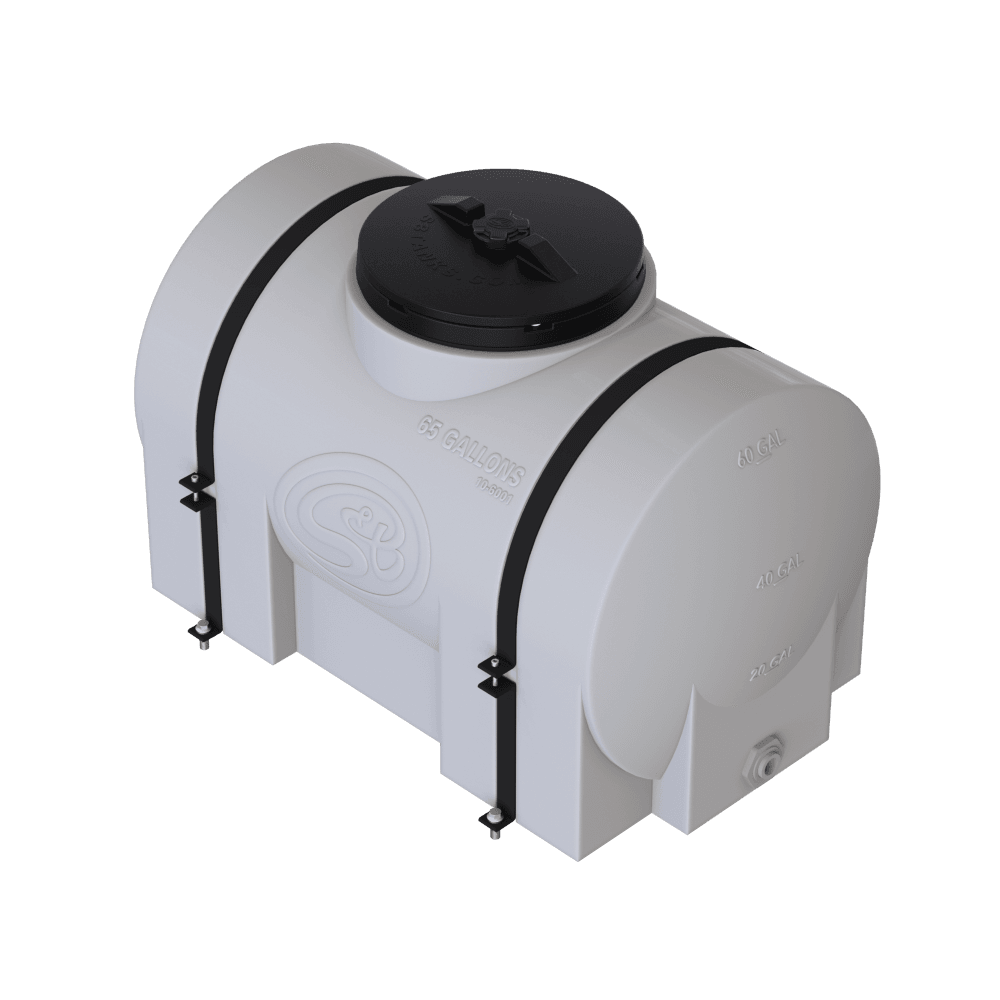 65 Gallon Detail Tank With Straps - S&B