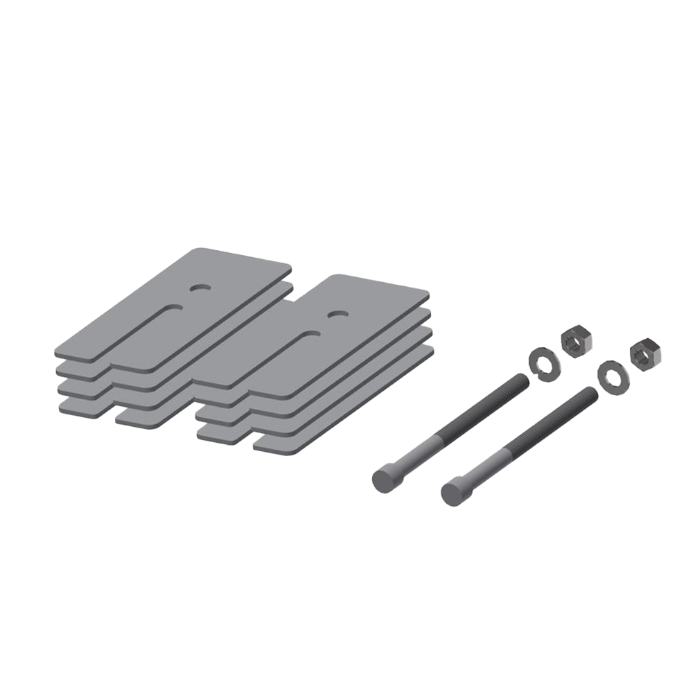 Leaf Spring Shim Kit, 8 Qty 1/8