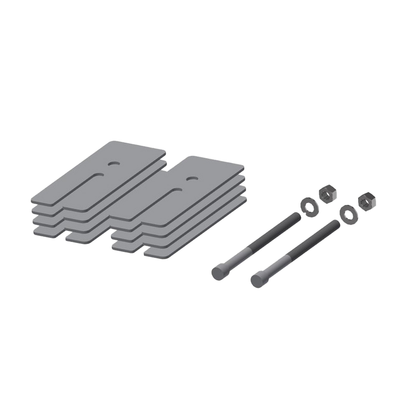 Spring Perch Shims Leaf Spring Shim Kit, 8 Qty 1/8
