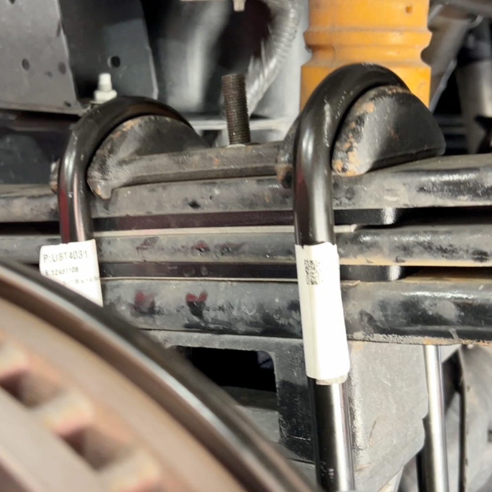 Leaf Spring Shim Kit, 8 Qty 1/4