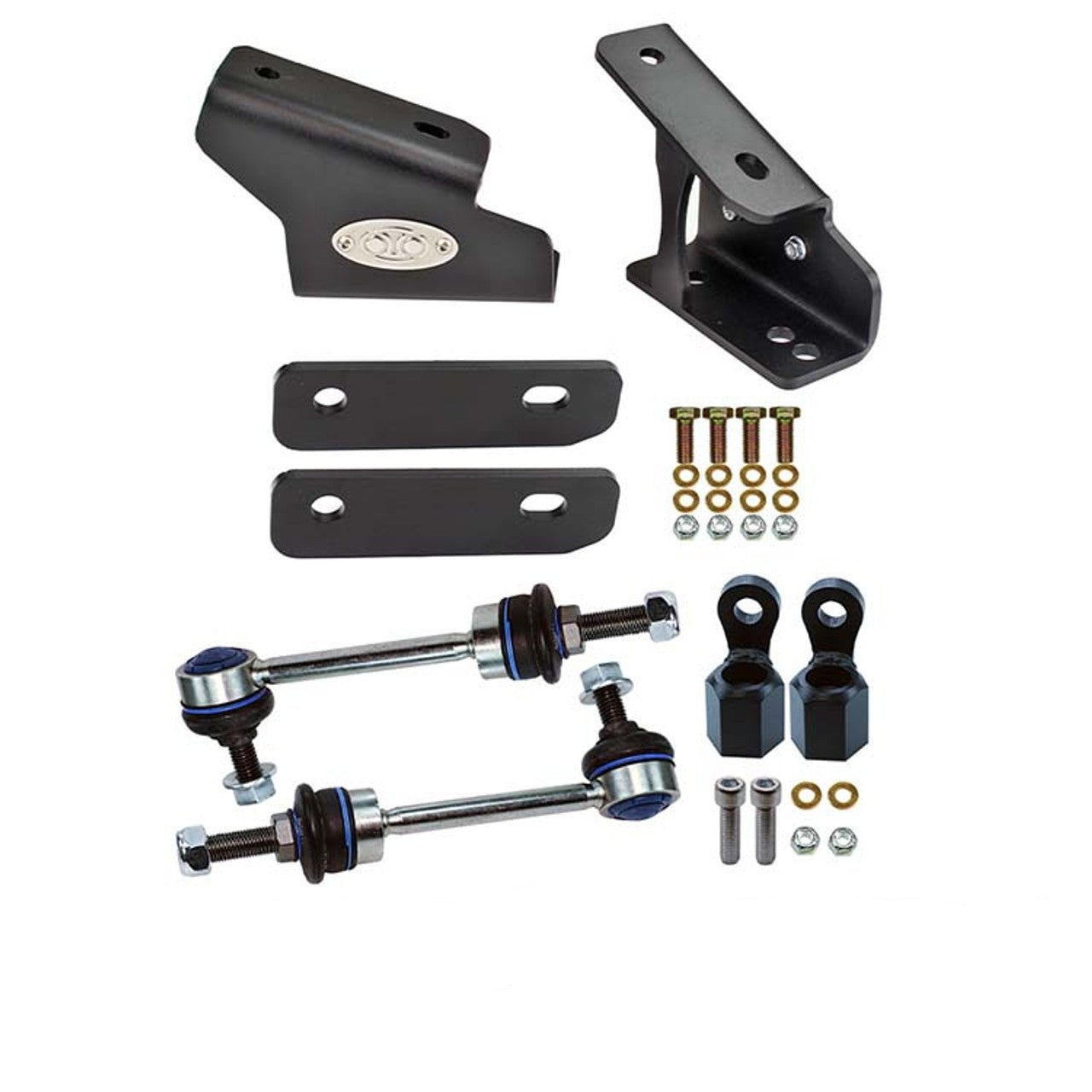 Sway Bar Relocate, 2.5-4.5" Lift