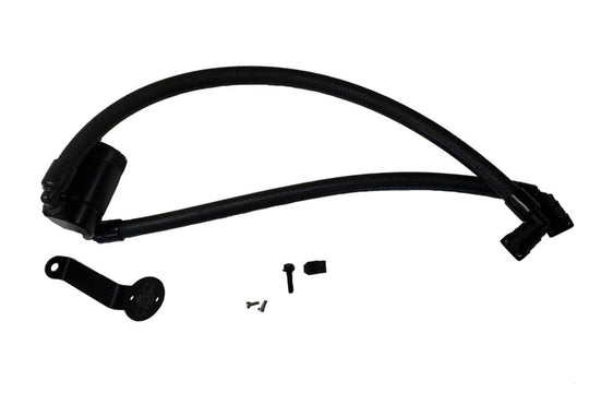 
  J&L Oil Separator 3.0 Passenger Side, Black Anodized - S&B
