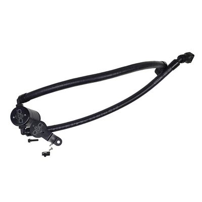 J&L Oil Separator 3.0 Passenger Side, Black Anodized