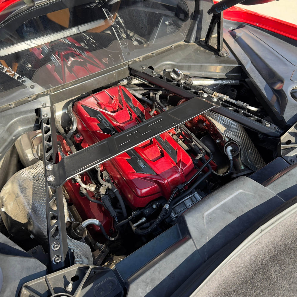 JLT Billet Strut Tower Brace for 2020-2025 C8 Corvette, 2023-2025 C8 Z06 - S&B