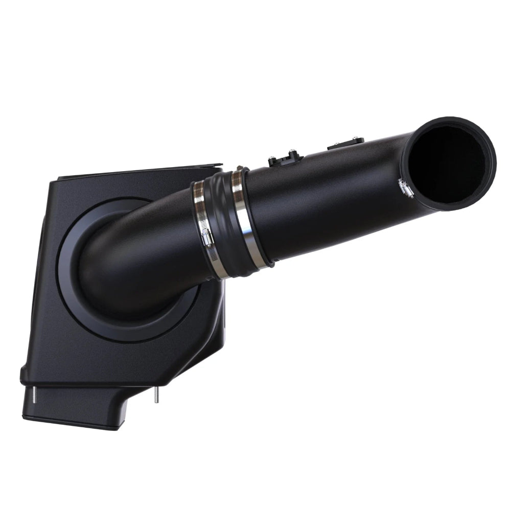 Dry Extendable  Cold Air Intake for 2011-2016 Chevy / GMC Duramax LML 6.6L on a white background