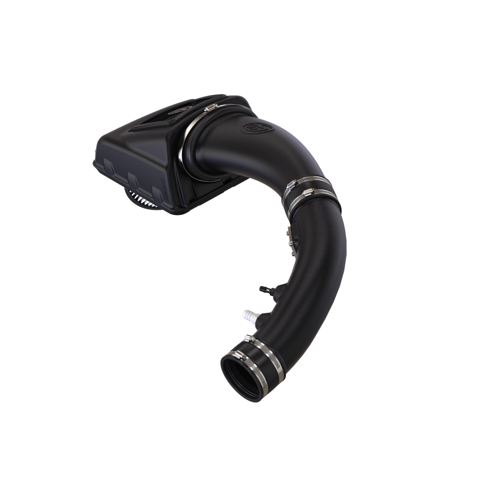 Dry Extendable Cold Air Intake for 2010-2016 Ford F-150 and F-150 Raptor 6.2L on a white background

