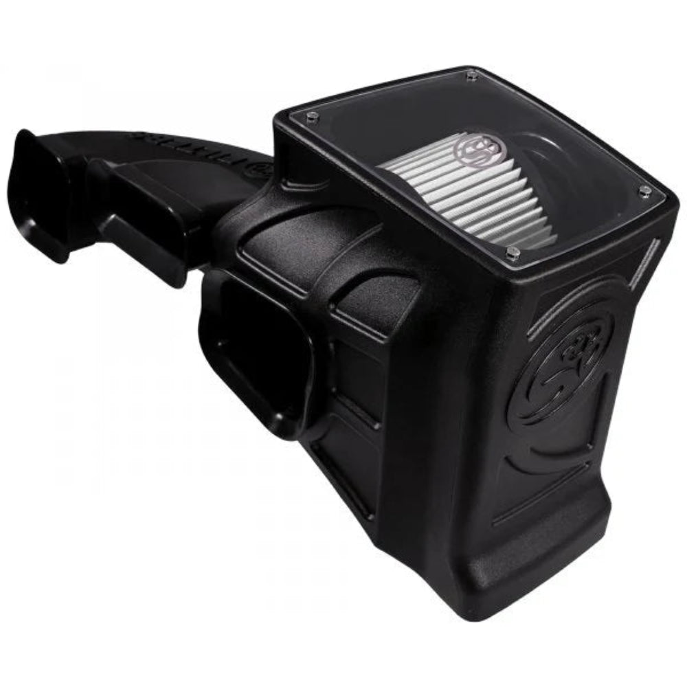 Dry Extendable Cold Air Intake for 2016-2022 Colorado / Canyon Duramax 2.8L on a white background
