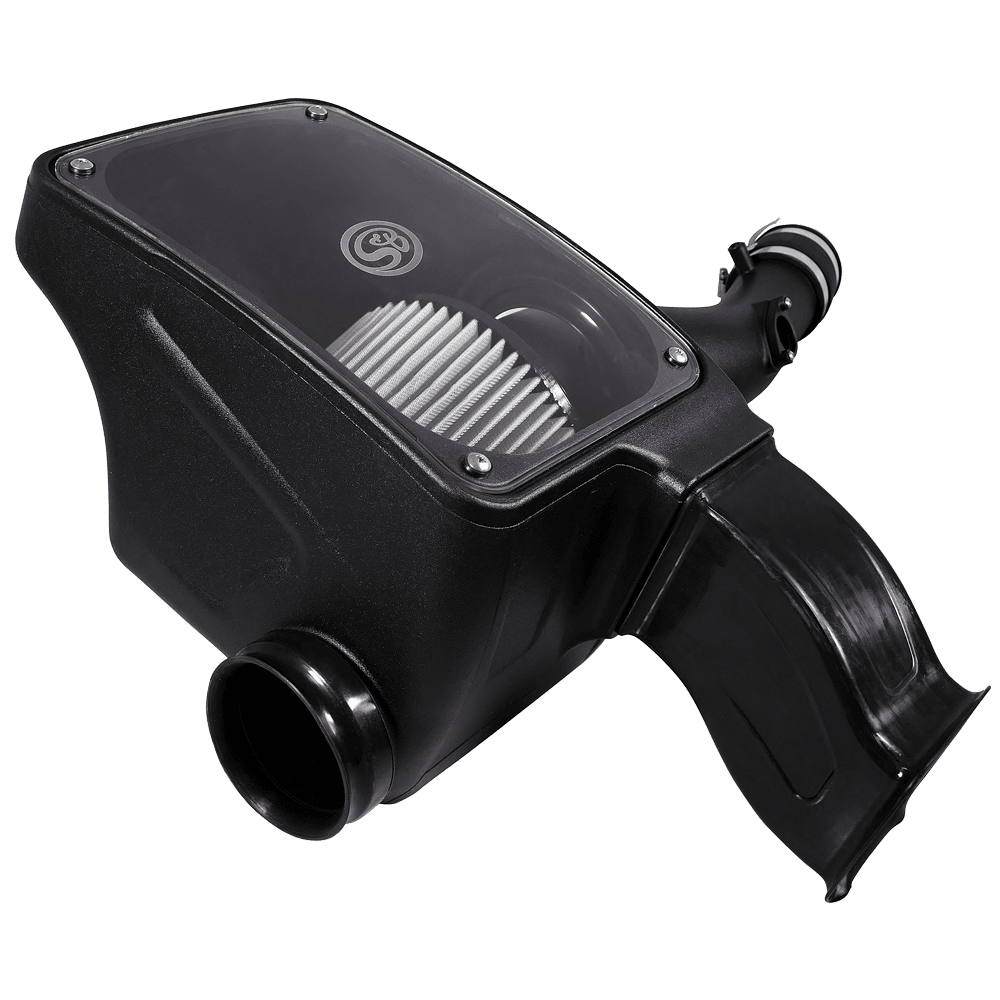 Dry Extendable Cold Air Intake for 2016-2023 Toyota Tacoma 3.5L on a white background
