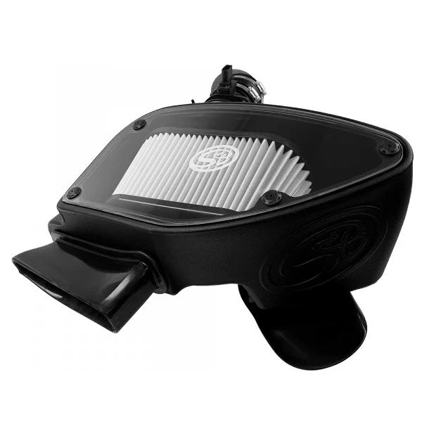 Dry Extendable COLD AIR INTAKE FOR 2005.5-2006 1.9L VW TDI, 2009-2015 VW 2.0L TDI (MK6), 2010-2014 Audi A3 2.0L TDI on a white background
