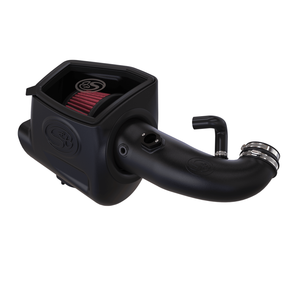 Cold Air Intake for 2008-2010 Ford Powerstroke 6.4L on a white background
