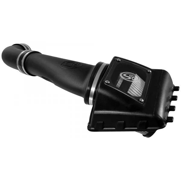 Dry Extendable Cold Air Intake for 2011-2016 Ford F-250 / F-350 6.2L on a white background
