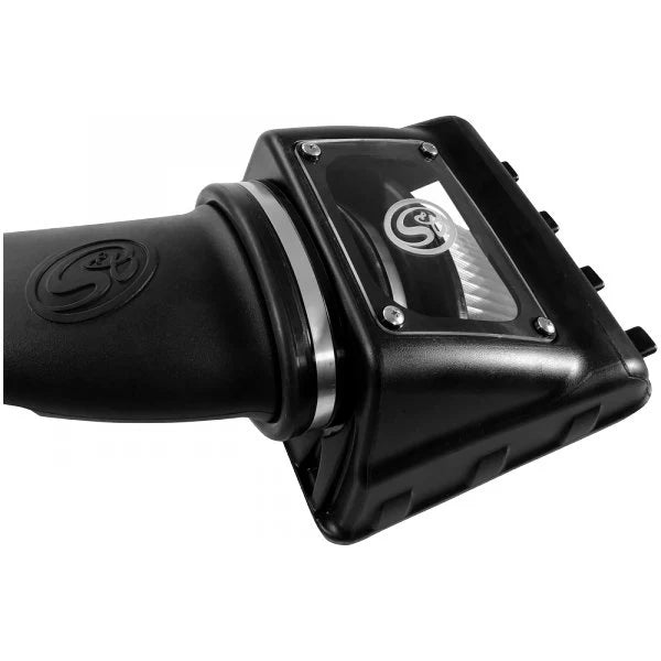 Dry Extendable Cold Air Intake for 2011-2016 Ford F-250 / F-350 6.2L on a white background
