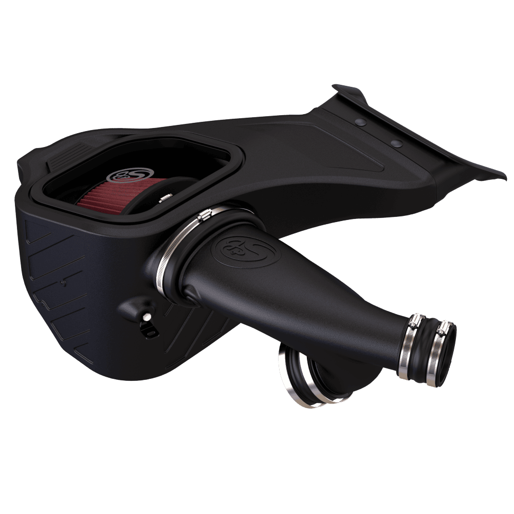 Cold Air Intake for 2018-2025 Ford F-150 2.7L, 3.5L Ecoboost, Raptor on a white background
