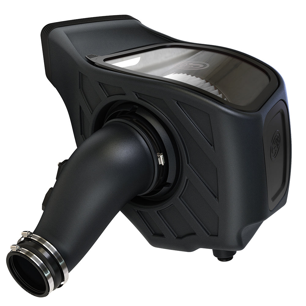 Dry Extendable  Cold Air Intake for 2019-2024 Dodge Ram Cummins 6.7L75-5132 on a white background