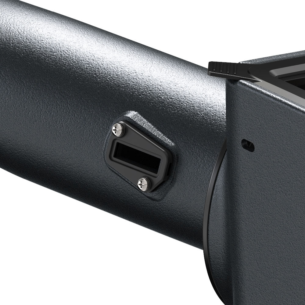 Close up  Dry Extendable Cold Air Intake for 2020-2026 Ford Super Duty, 6.7L Powerstroke