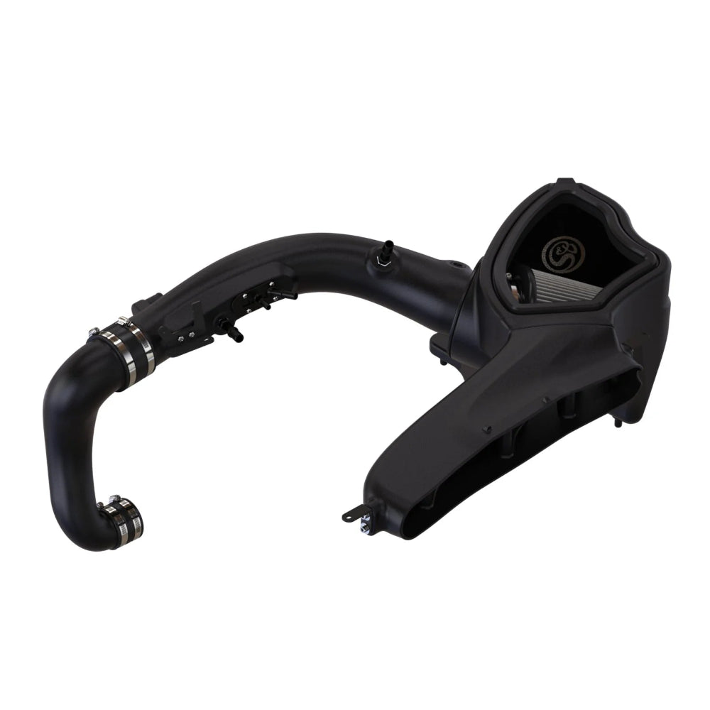 Dry Extendable Cold Air Intake for 2021-24 Ford Bronco Sport 2.0L, 2022-24 Ford Maverick 2.0L on a white background