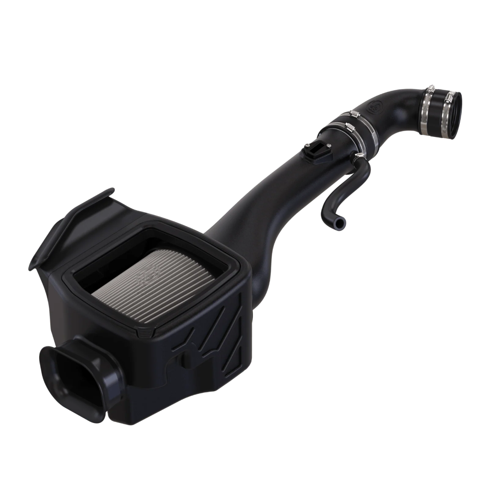 Dry Extendable Cold Air Intake for 2020-2025 Nissan Frontier 3.8L on a white background